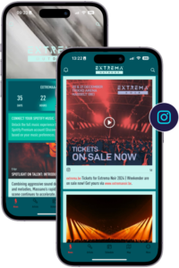 Extrema Newsfeed - Instagram posts