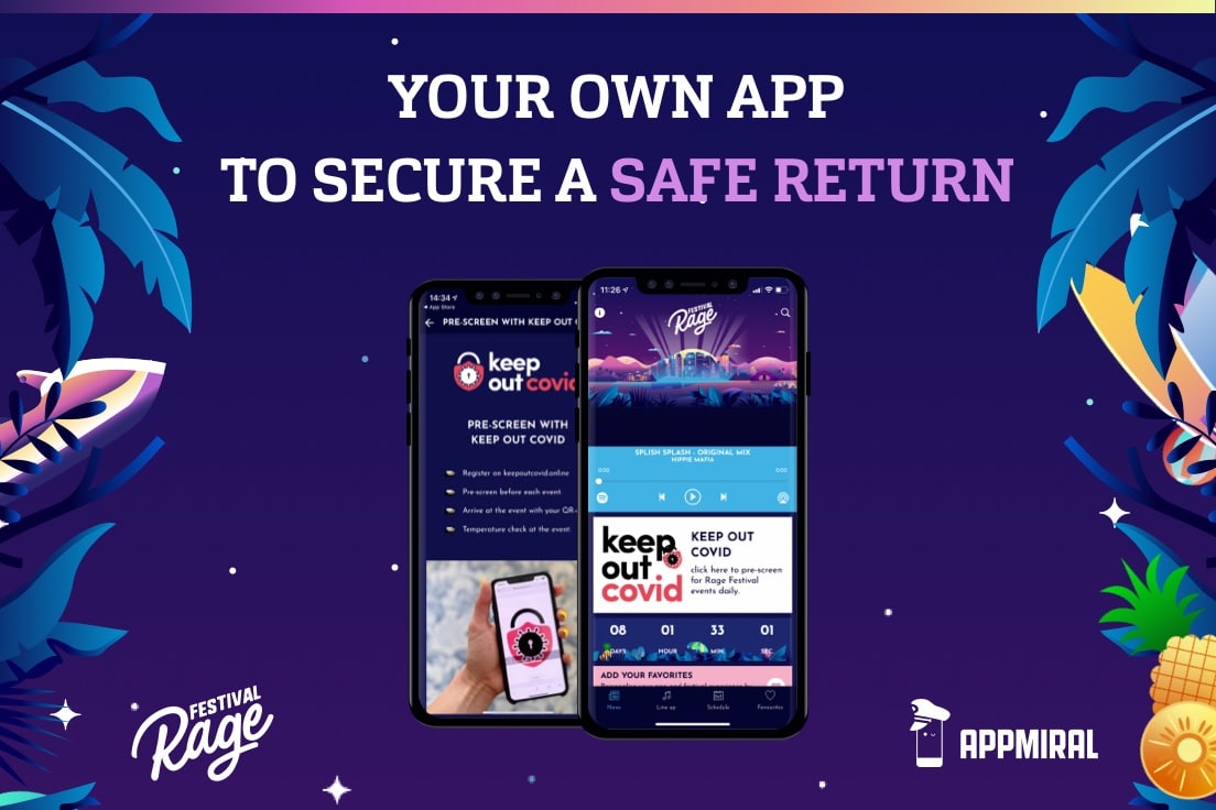 your own app to secure a safe return